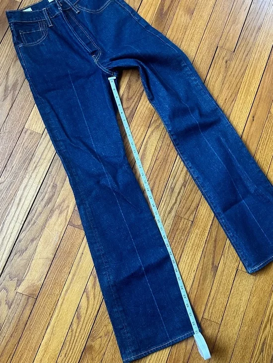 Levis Premium Ribcage Boot, High Key Size 26, 33 in inseam - Picture 7 of 9